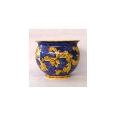 Cachepot  cm.30 con decoro barocco