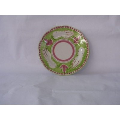 Piatto piano cm.26 seppia verde chiaro