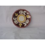 Piatto piano cm.26 pesce marrone