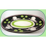 Ovale cm.45 con falda