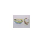 2 barchette in ceramica