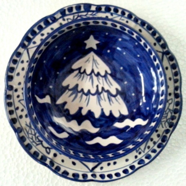 Posto tavola natalizio( 3 pz)