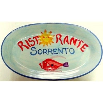 OVALE FONDO CM.45 PERSONALIZZATO